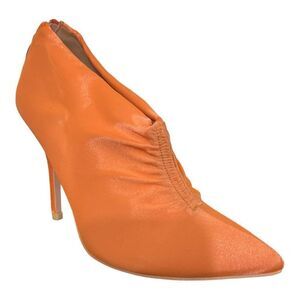 Elegant Orange Stiletto Heels